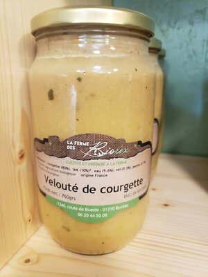 Velouté de courgette