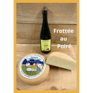 Tomme de pré-en-pail lavé au poiré