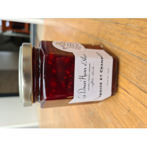 Confiture de  framboise et cranberry