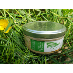 Rillettes de truite au basilic