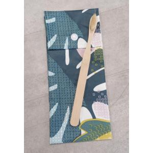 Etui brosse simple à dents formes géométrique