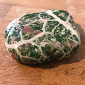 Crépinette aux epinards