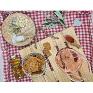 Crackers apéritifs bio paprika & oignons