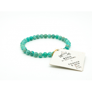 Bracelet chance et joie amazonite