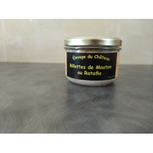 Rillette de mouton au ratafia