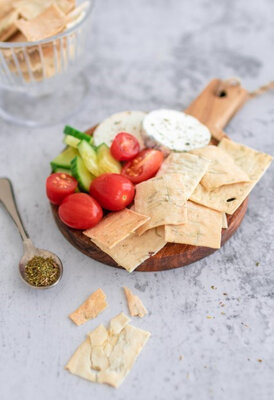 Crackers au poivre cinq baies