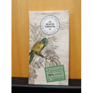 Tablette chocolat noir madagascar 70%