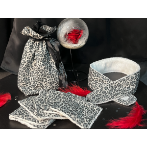 Ensemble de soins léopard