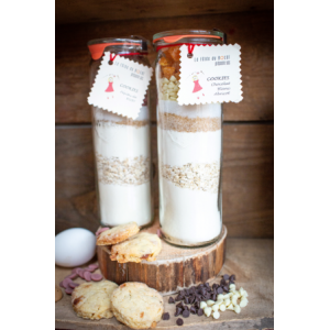 Cookies chocolat blanc abricot