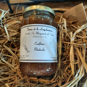 Confiture rhubarbe