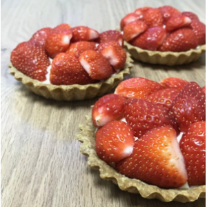 Tartelette aux fraises