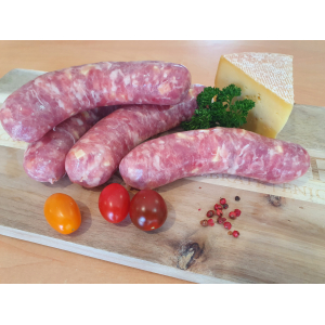Saucisses fromagère (environ 500 gr)