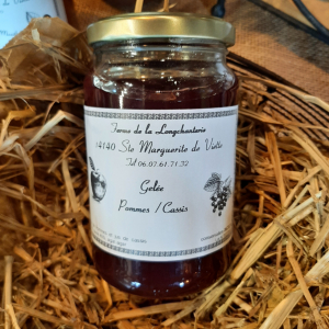 Gelée de pommes/cassis
