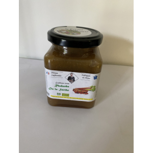 Confiture extra rhubarbe sarthe 330g