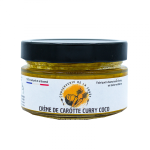 Crème carottes curry coco