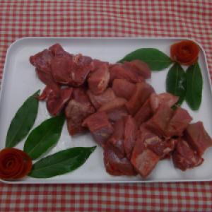 Tendrons de veau marinés au thym-citron