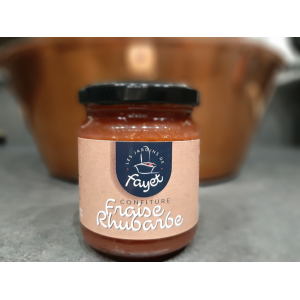 Confiture de fraise-rhubarbe