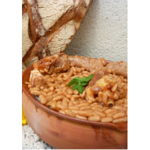 Cassoulet au confit de canard 380g