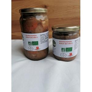 Bocal bœuf bourguignon bio