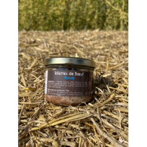Rillettes de bœuf nature
