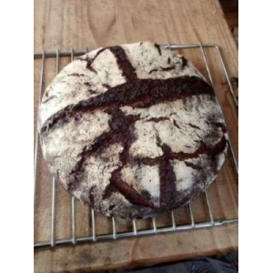 Demi tourte pur seigle 700 grammes env.