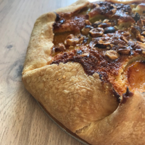 Tarte rustique aux abricots