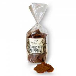 Crackers apéro au piment