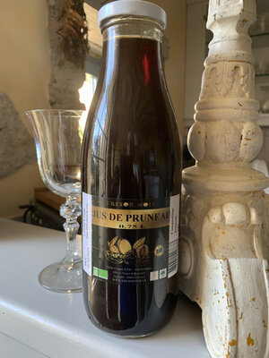 Jus de pruneaux bio 75cl