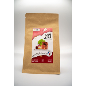 Chips de blé - betterave rouge et oignon