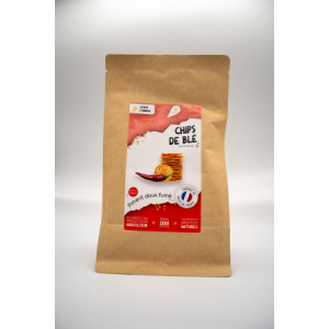 Chips de blé fermier - piment doux fumé
