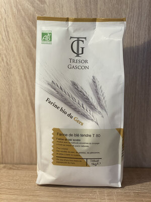 Farine de blé ancien t80 bio 1kg