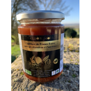 Confiture de prunes bio extra 345g