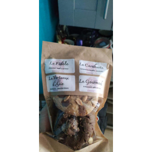 Lot big cookies chocovore de la libraire'thé