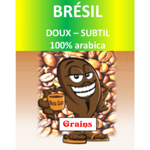 Café bresil grain - sac de 1kg