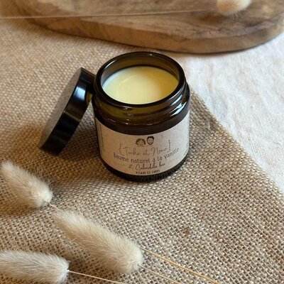 Baume naturel à la vanille