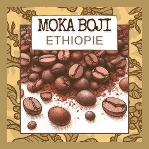 Café 'moka boji' éthiopie 250g, grains