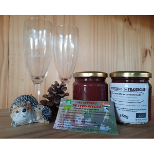 Confiture de framboise