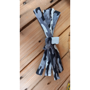 Lot attaches alimentaire camouflage gris