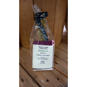 Lot éponge lavable et attache alimentaire