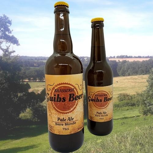 Bière blonde 75cl 75 cl Brasserie Guibs Beer Locavor.fr