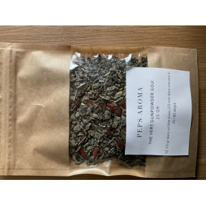 Thé vert gunpowder goji grand cru
