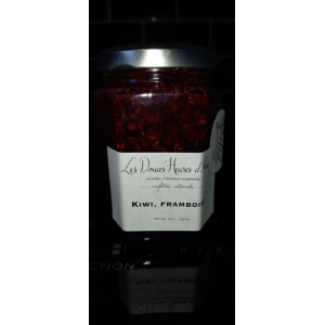 Confiture kiwi framboise