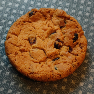 Cookie chocolat blanc cranberry