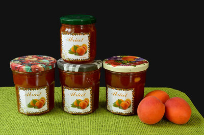 Confiture pêche abricot