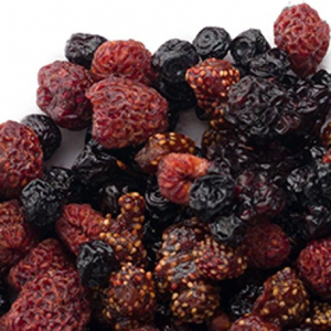 Fruits rouges des bois séchés