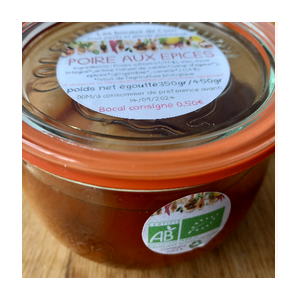 Poire aux épices ab