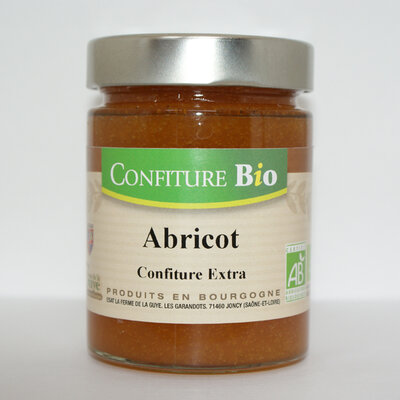 Confiture abricot bio
