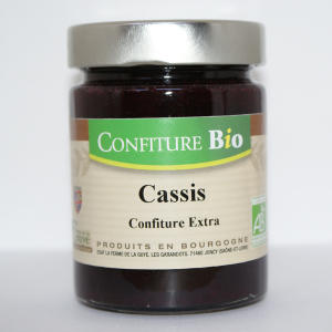 Confiture cassis bio