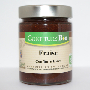 Confiture fraise bio