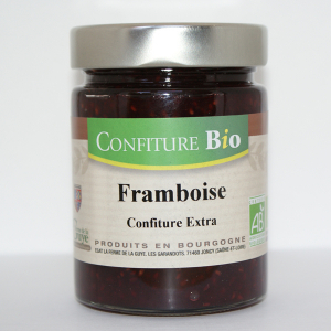 Confiture framboise bio